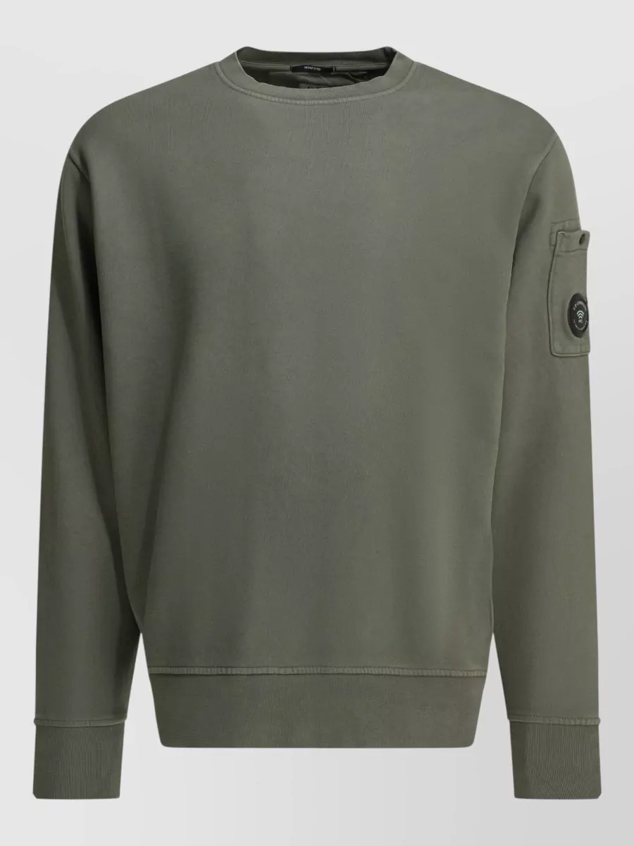 C.P. Company cotton logo-print sweatshirt