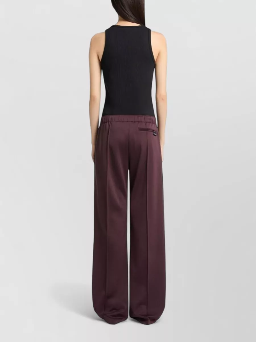 Courrèges Two-Tone Wide-Leg Track Pants