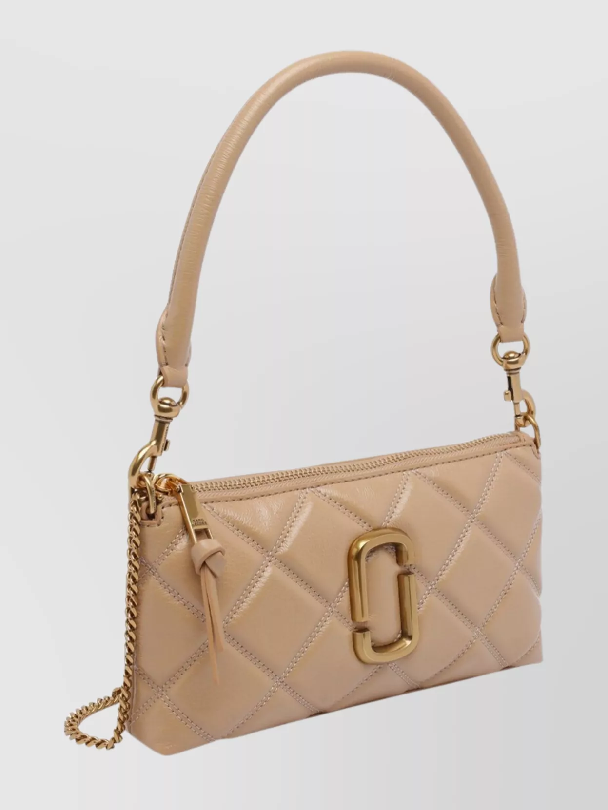Marc Jacobs Quilted Shoulder Bag With Chain And Strap