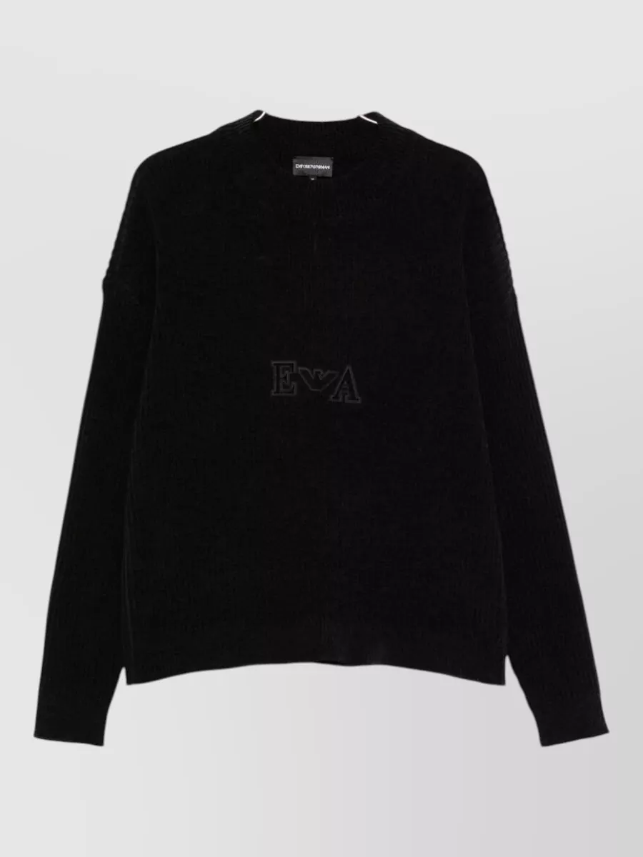 Emporio Armani ribbed high-neck jumper
