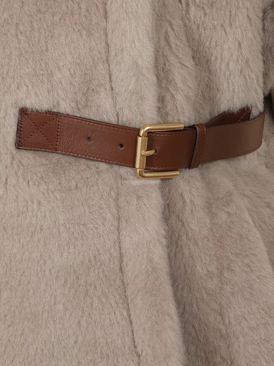 Max Mara Alpaca Wool Silk Belt