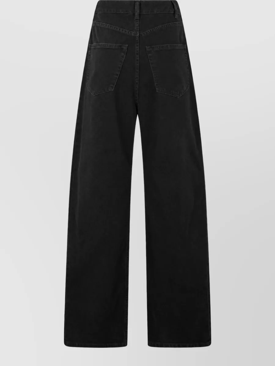 Mm6 Maison Margiela denim wide leg trousers