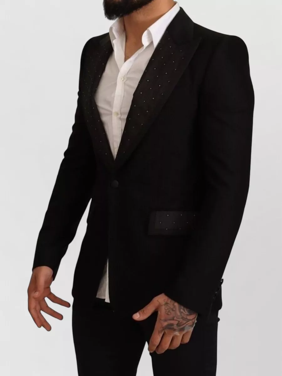 Dolce&Gabbana Wool Slim-Fit Blazer Jacket
