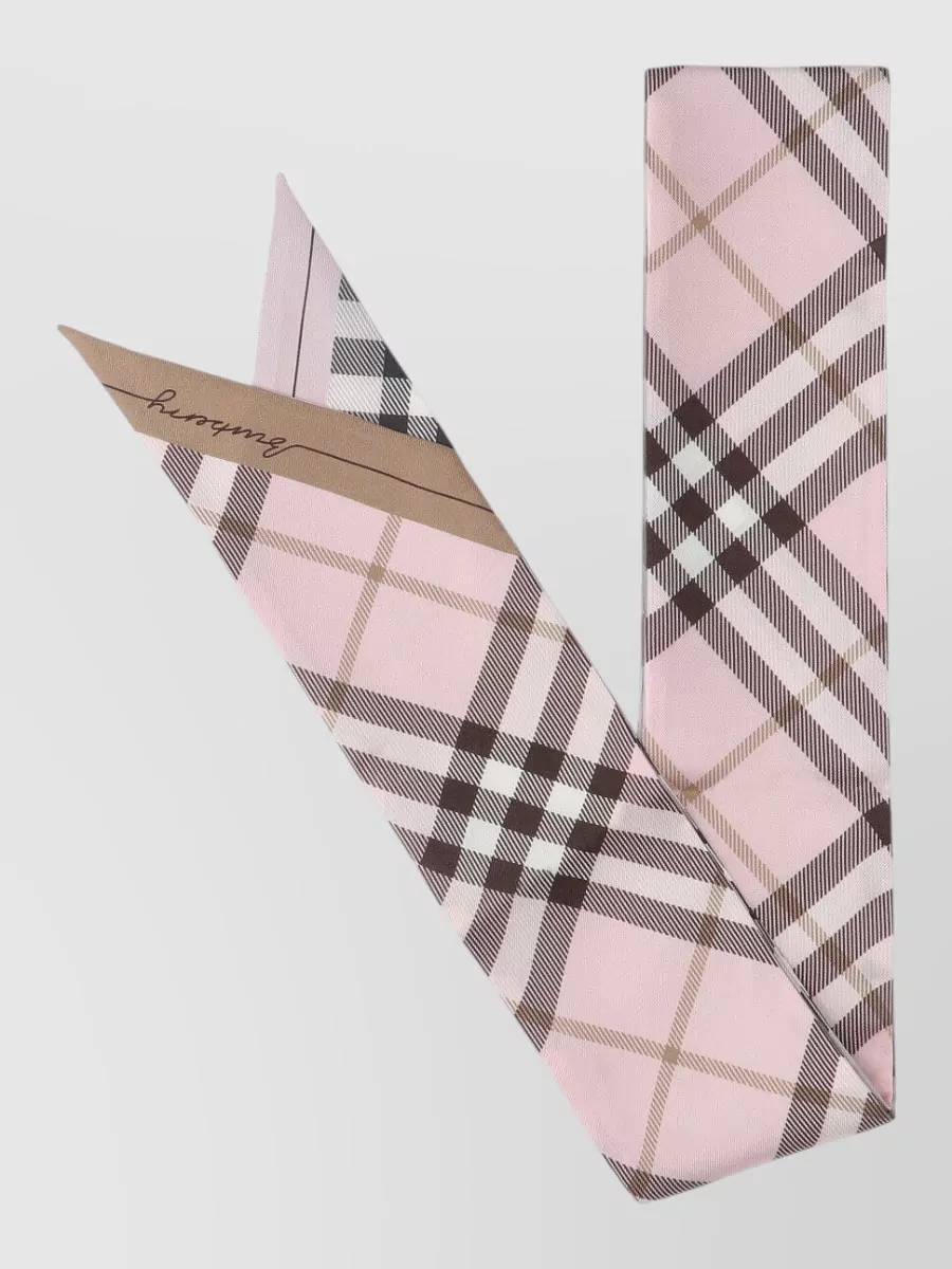 Burberry silk scarf