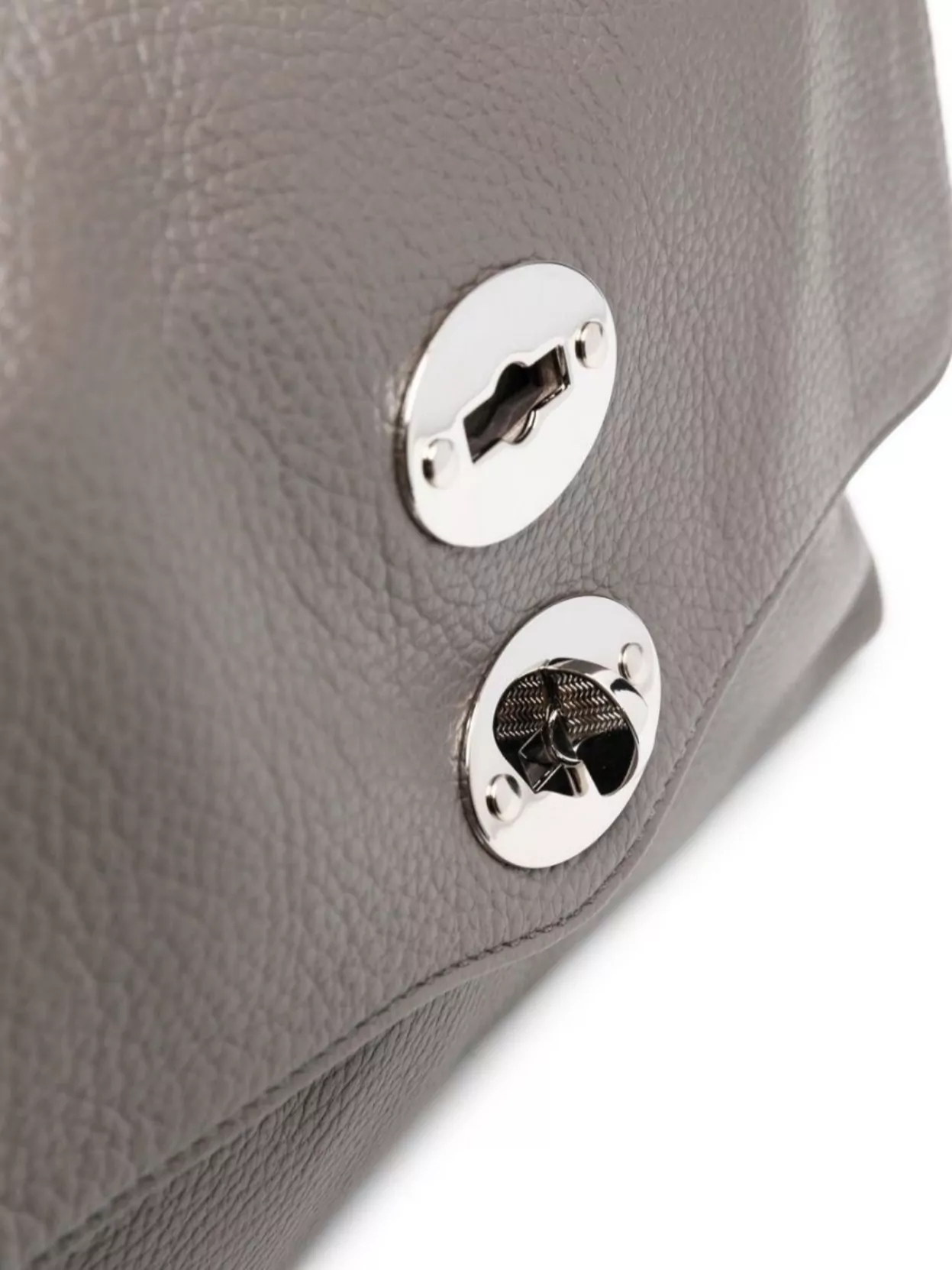 Zanellato Leather Cross-Body Bag Metal Studs
