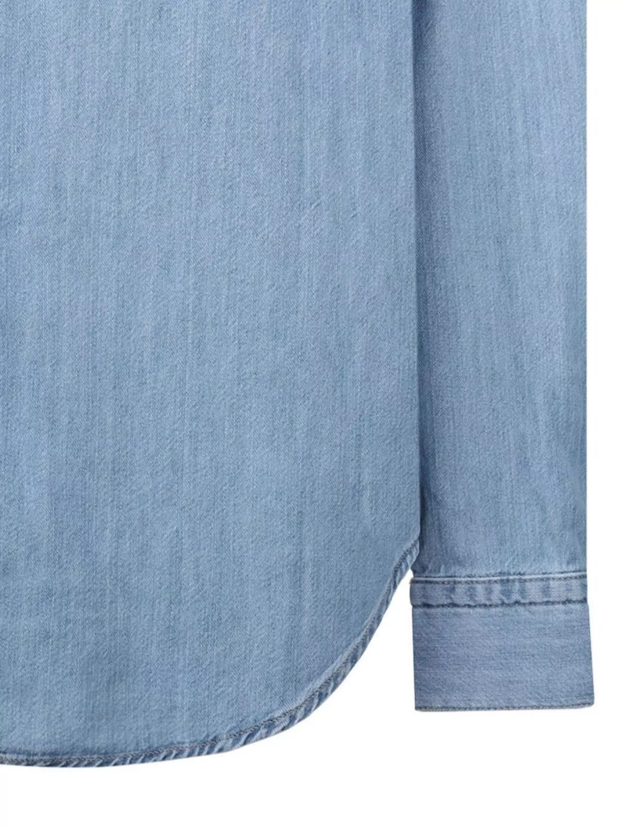 Calvin Klein Bleached Shirt Collar Button-Down