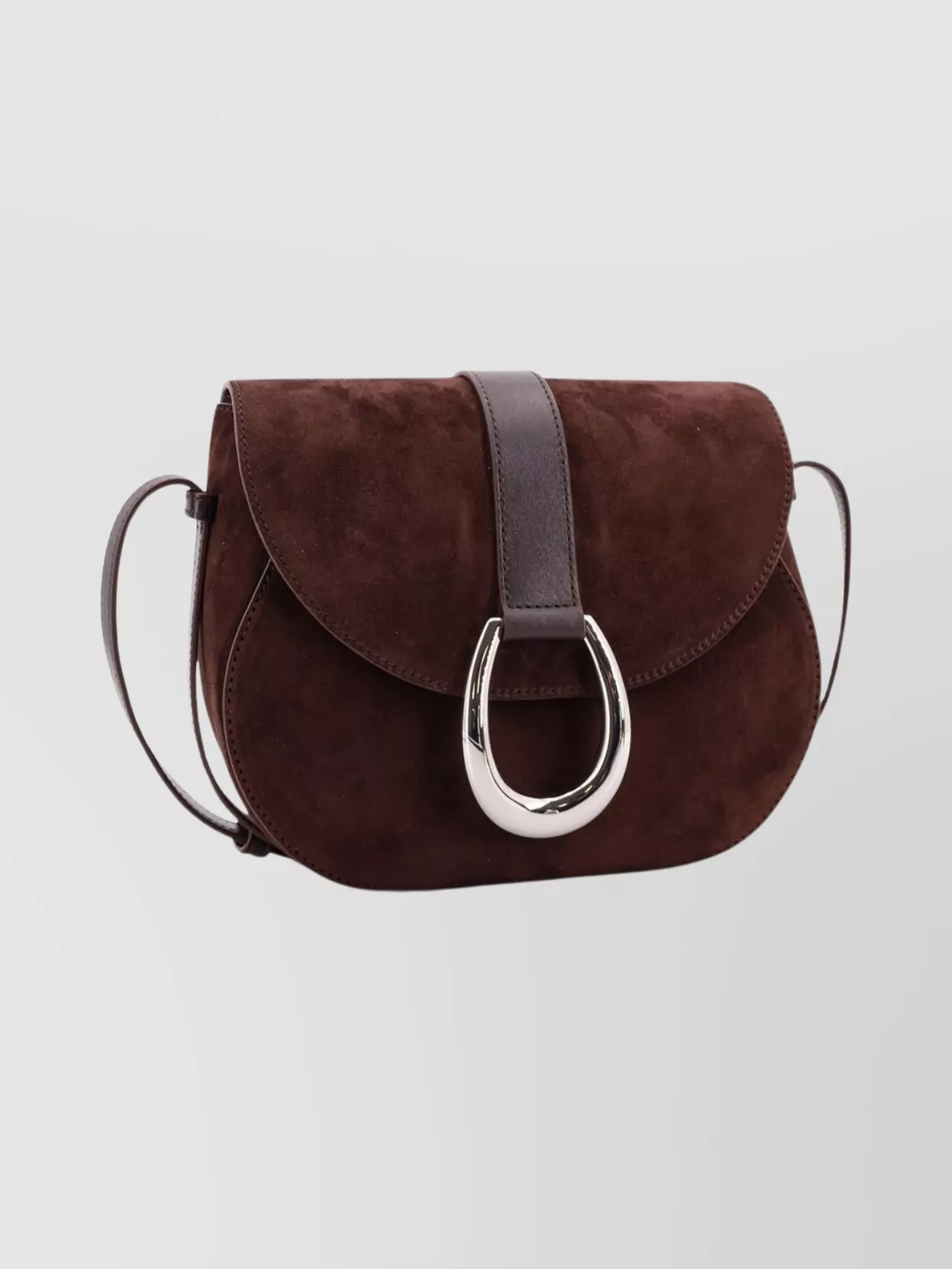 Staud Suede Crossbody Bag Adjustable Strap
