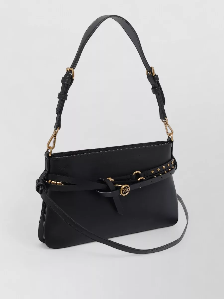 Pinko Love Bag Mini Leather Shoulder Bag