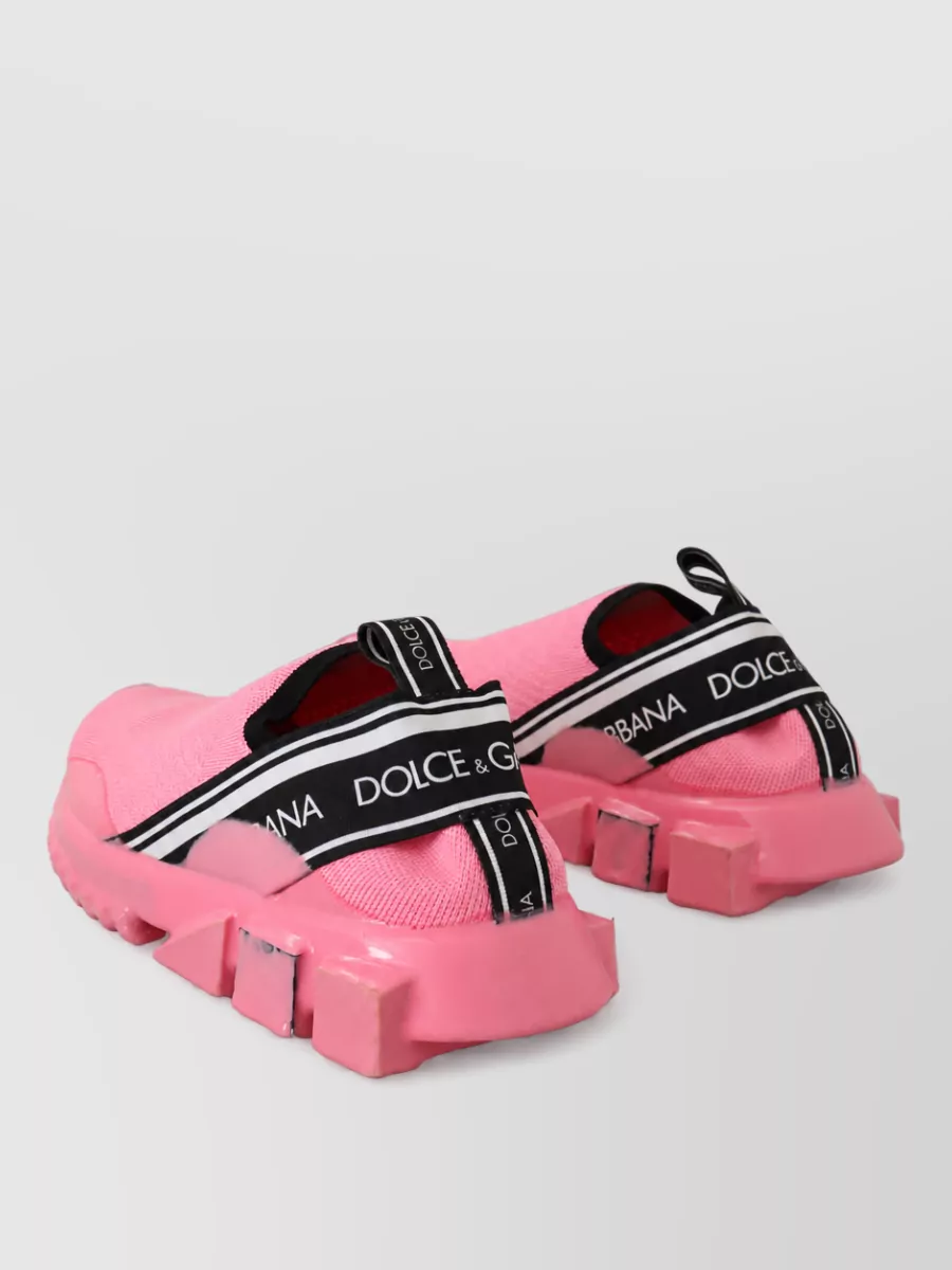 Dolce&Gabbana Knitted Slip-On Sneakers