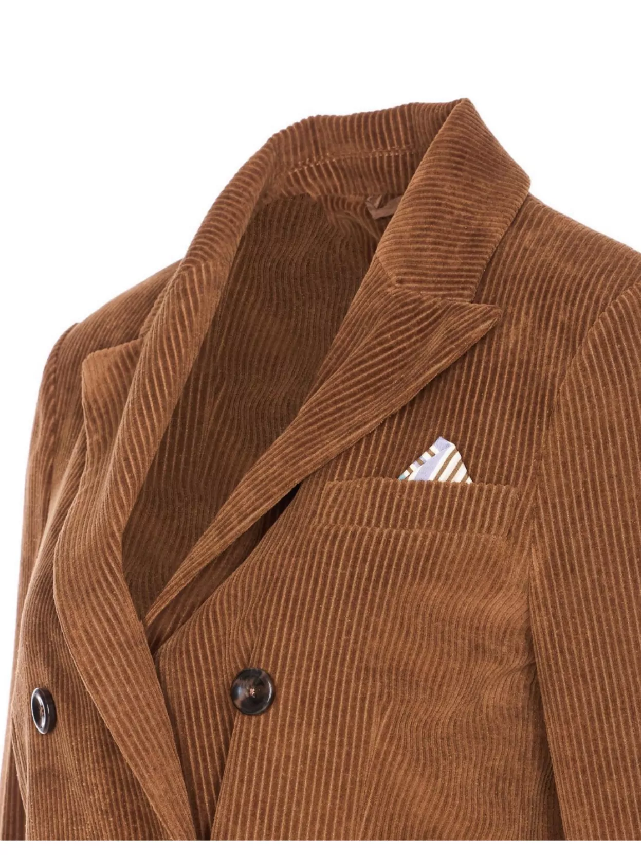 Circolo 1901 Velvet Jacket Double-Breasted Chest Pocket
