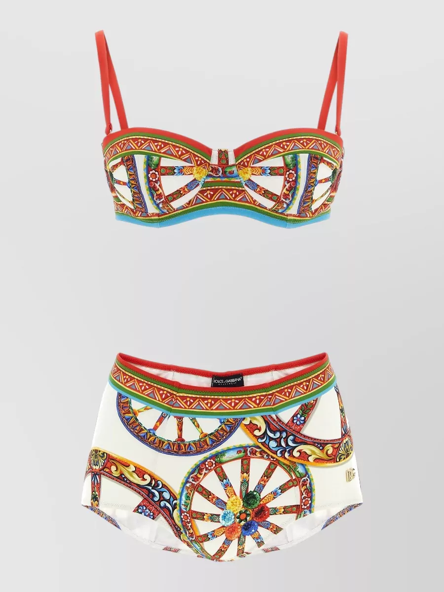 Dolce&Gabbana printed bikini