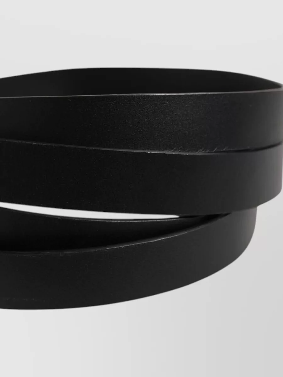 Dolce&Gabbana Leather Double Strap Belt