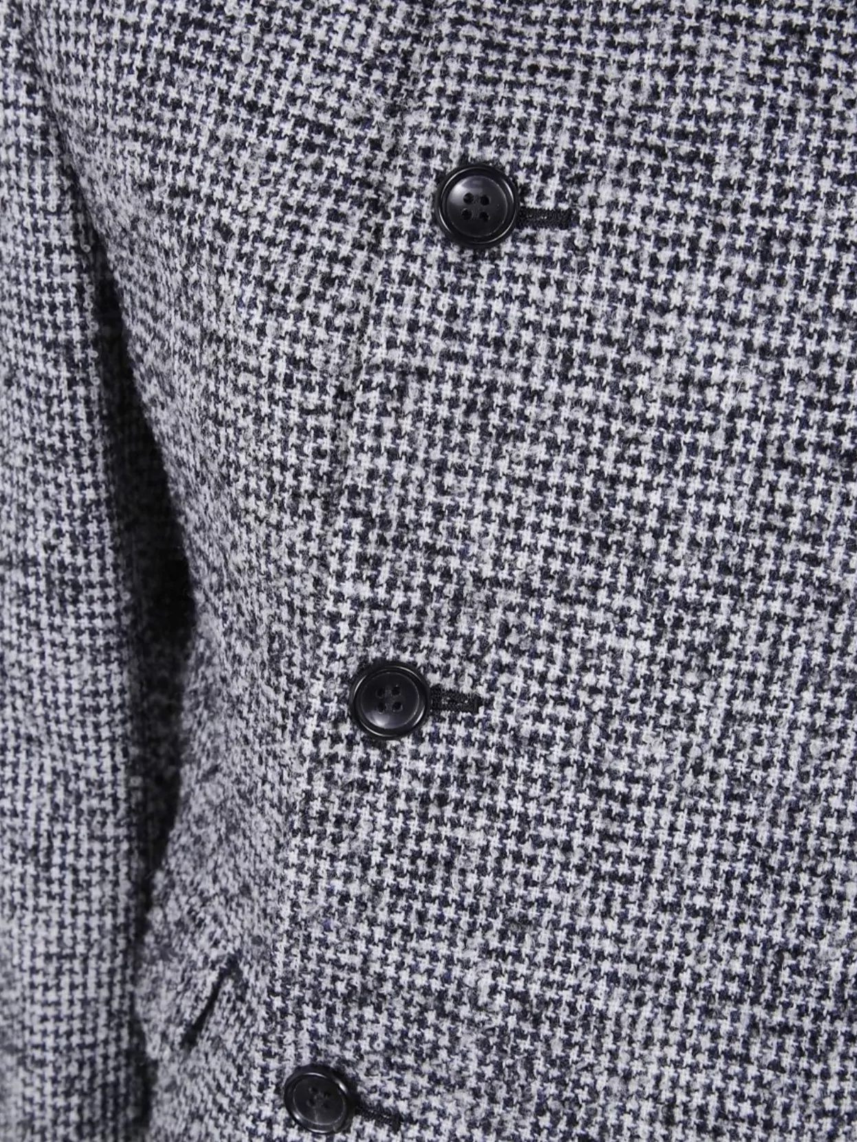 Comme Des Garçons Tailored Double-Breasted Cropped Jacket