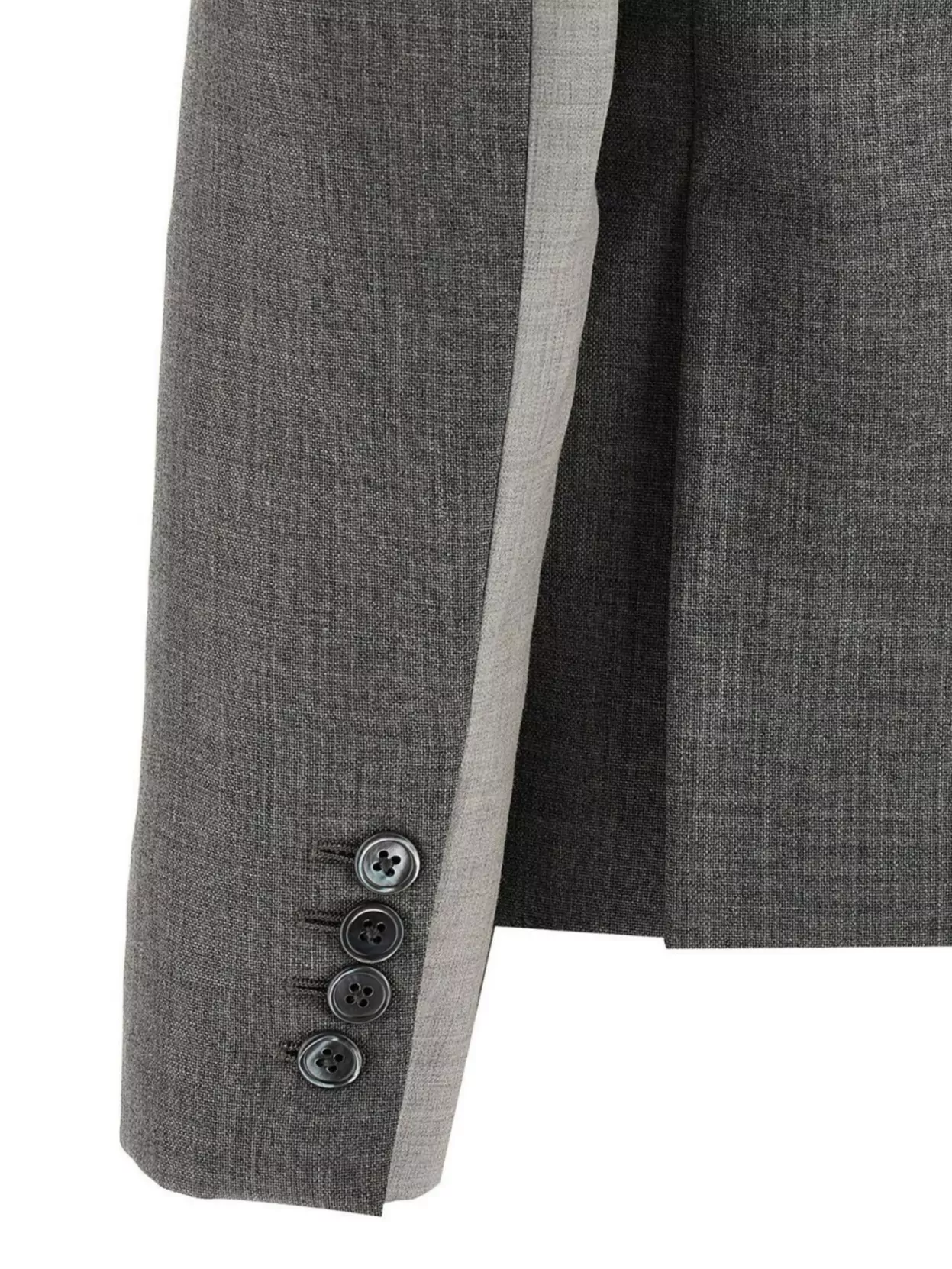Thom Browne Mix And Match Patch Pocket Blazer In Gray