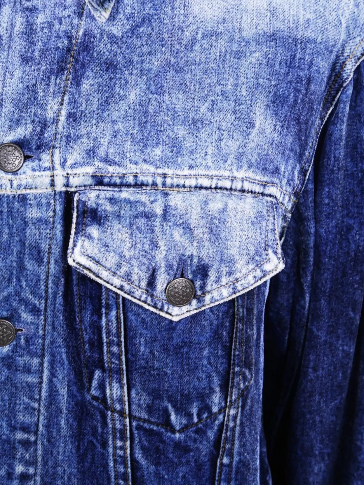 Pierre Louise Mascia Collared Jacket With Long Sleeves And Pockets In Blue
