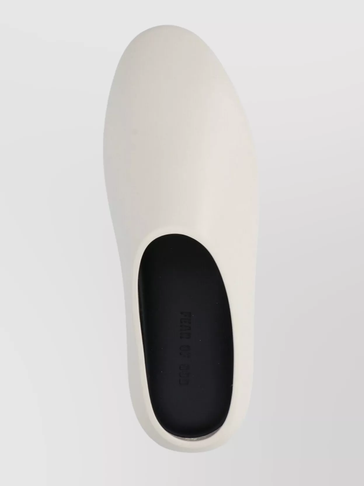 FEAR OF GOD CLOSED TOE FLAT SOLE STREAMLINED SANDALS
