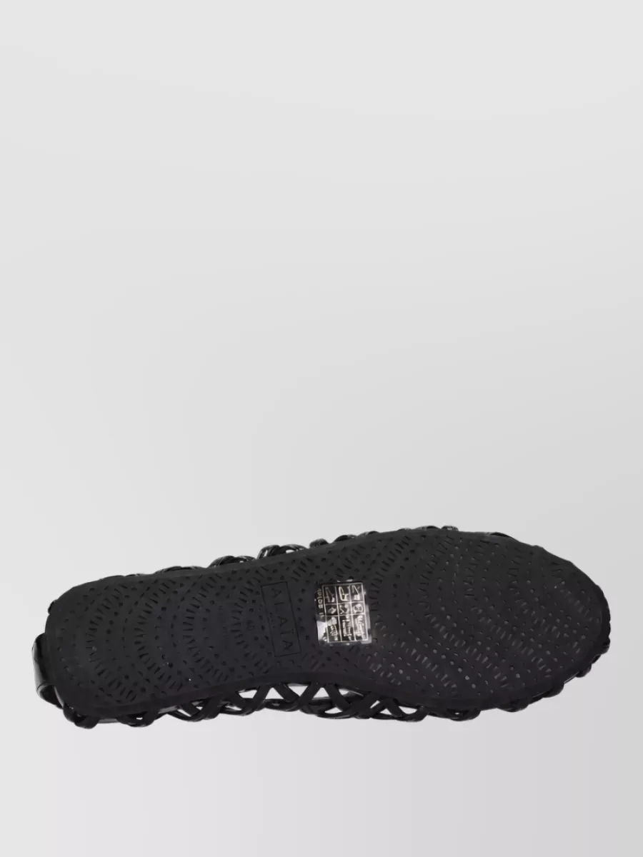 Alaïa Patent Leather Mules