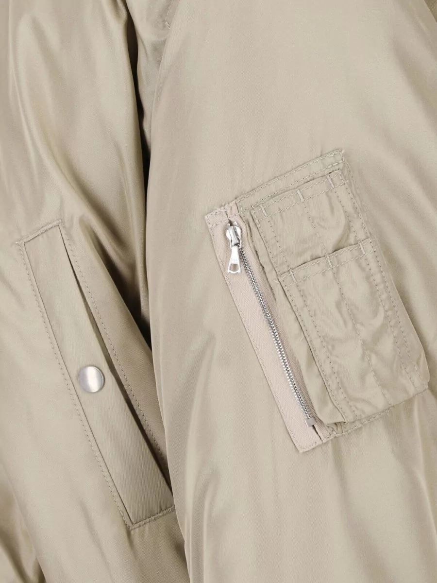 Auralee Leather Padded Coat