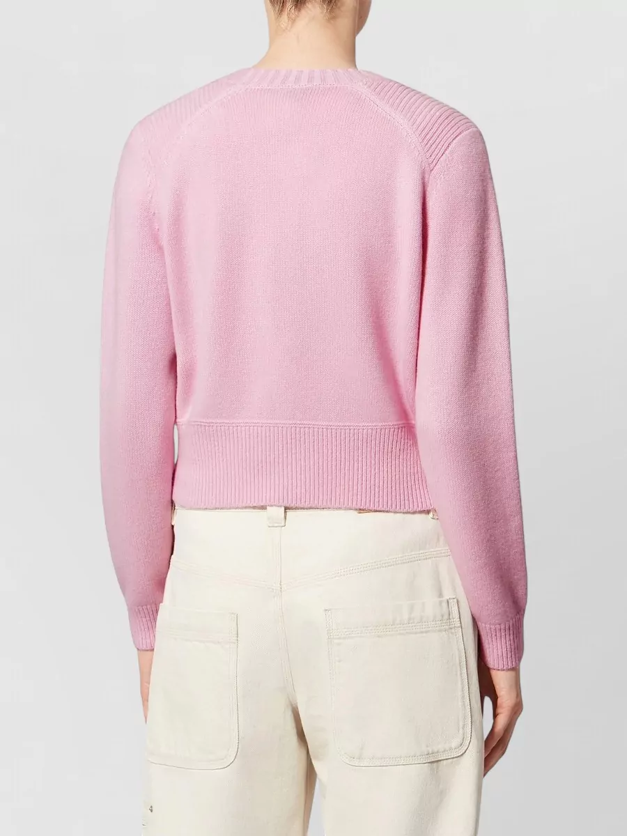 Isabel Marant Cornelia Crew Neck Pullover Raglan Ribbed