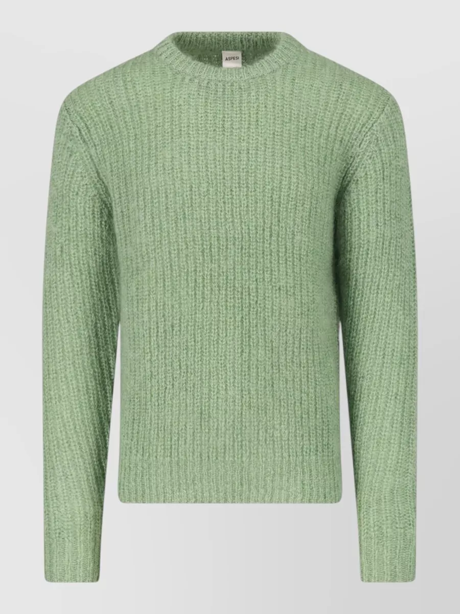 Aspesi mohair wool crewneck sweater