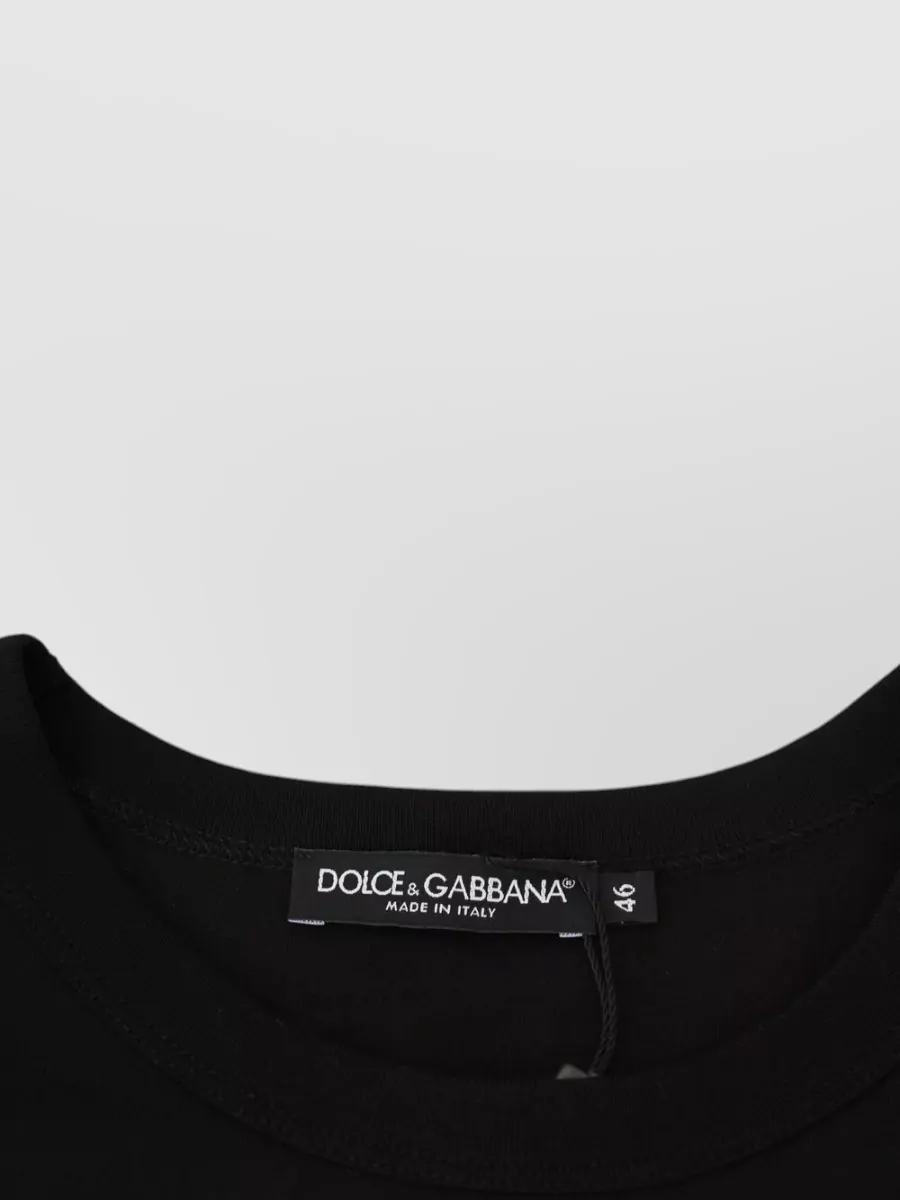Dolce&Gabbana Cotton Printed Short-Sleeve T-Shirt