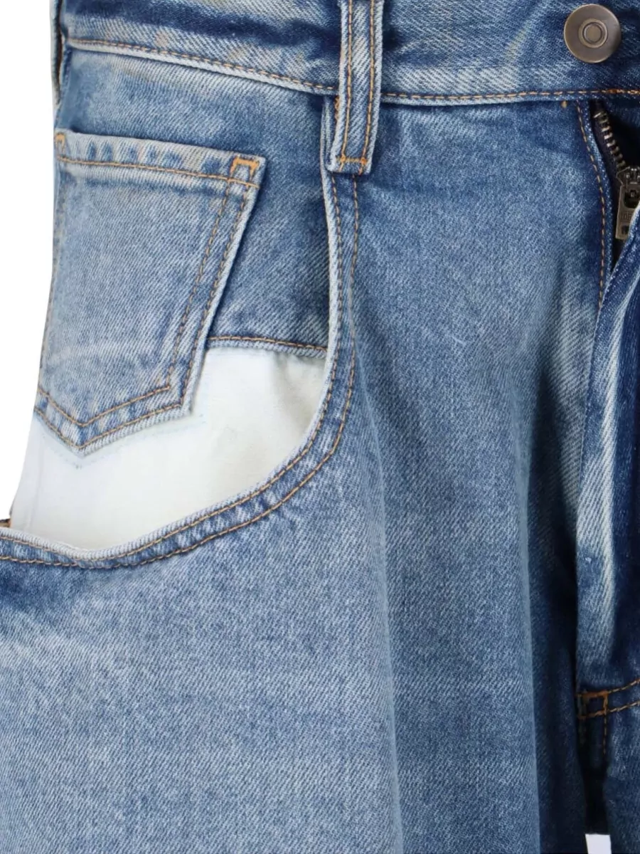 Maison Margiela Cotton Straight-Leg Trousers