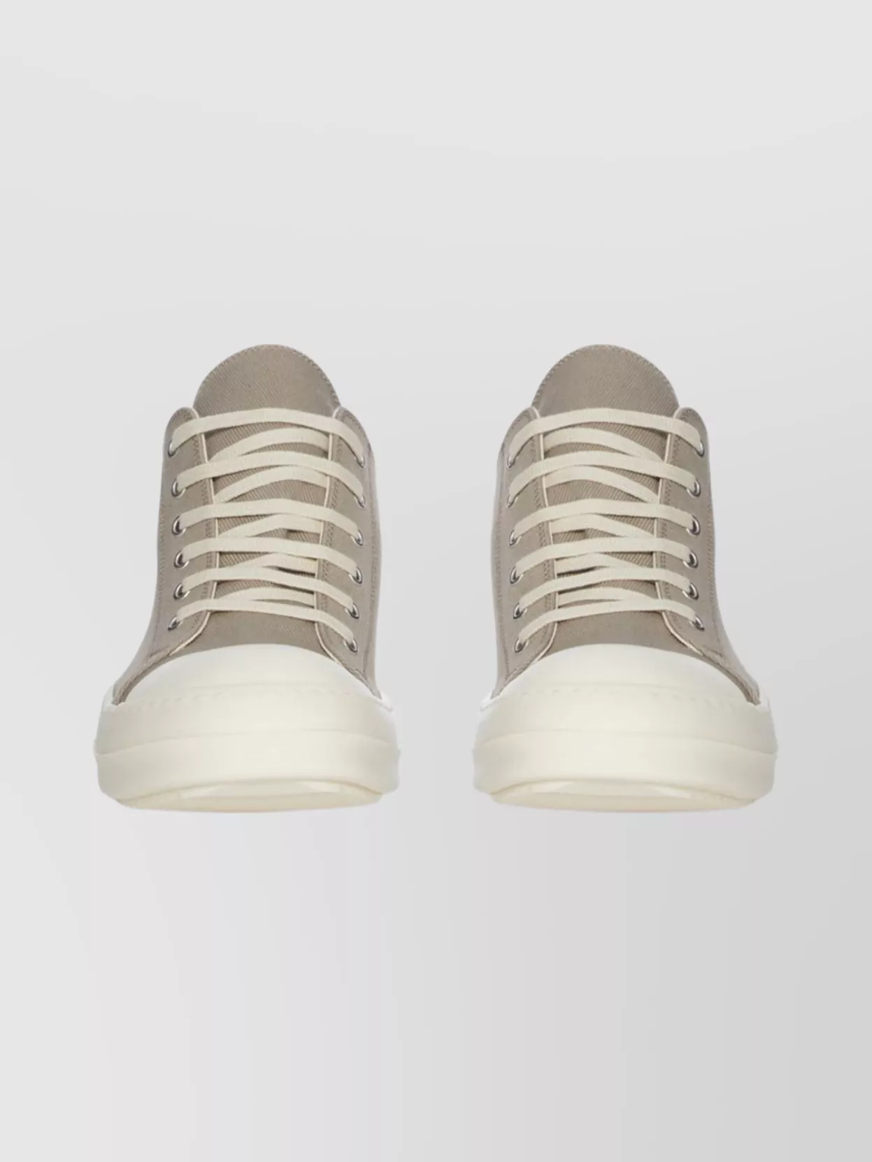 Rick Owens Drkshdw Low-Top Canvas Sneakers Rubber Sole