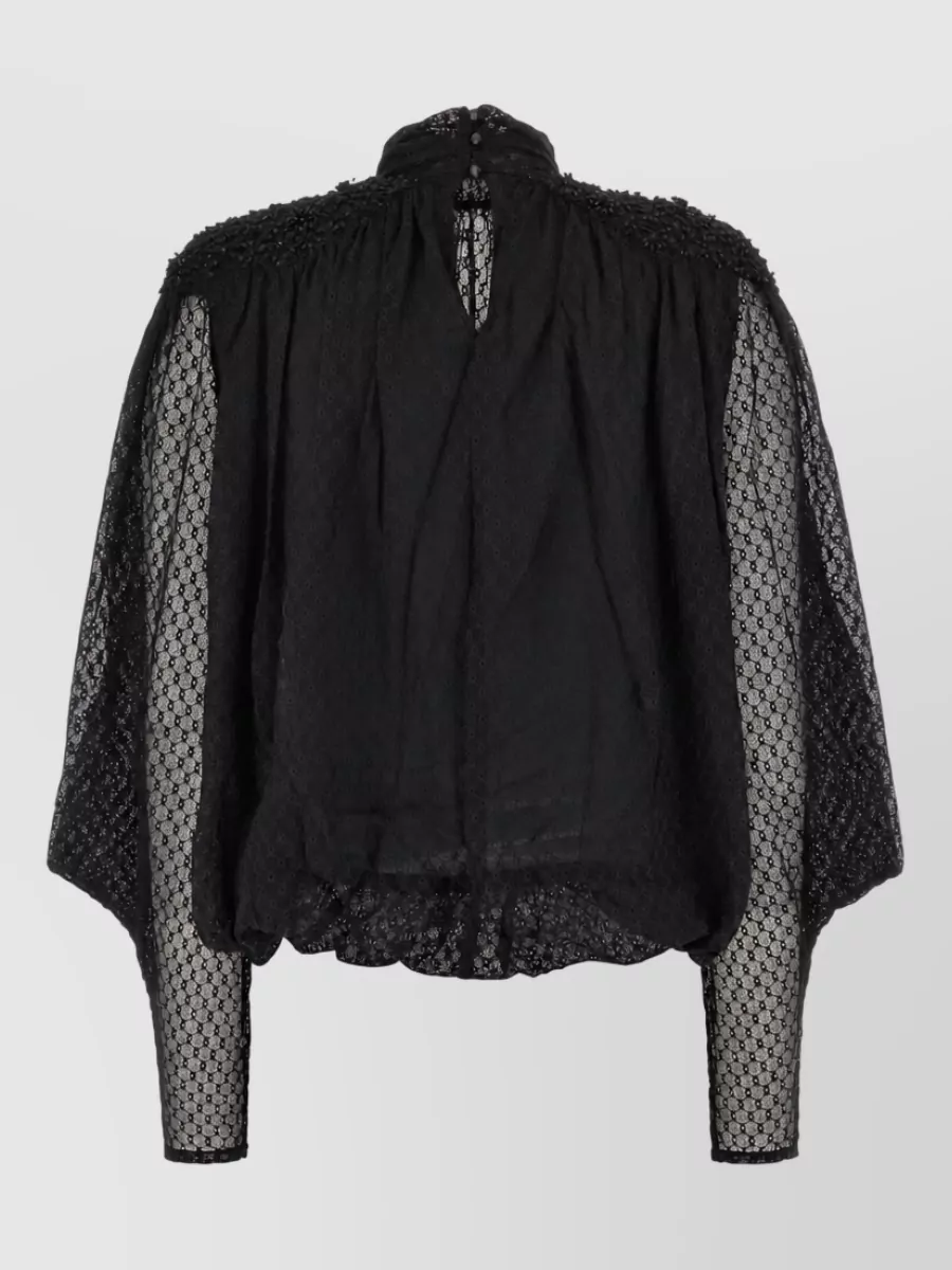 Isabel Marant Stretch Lace Blouse
