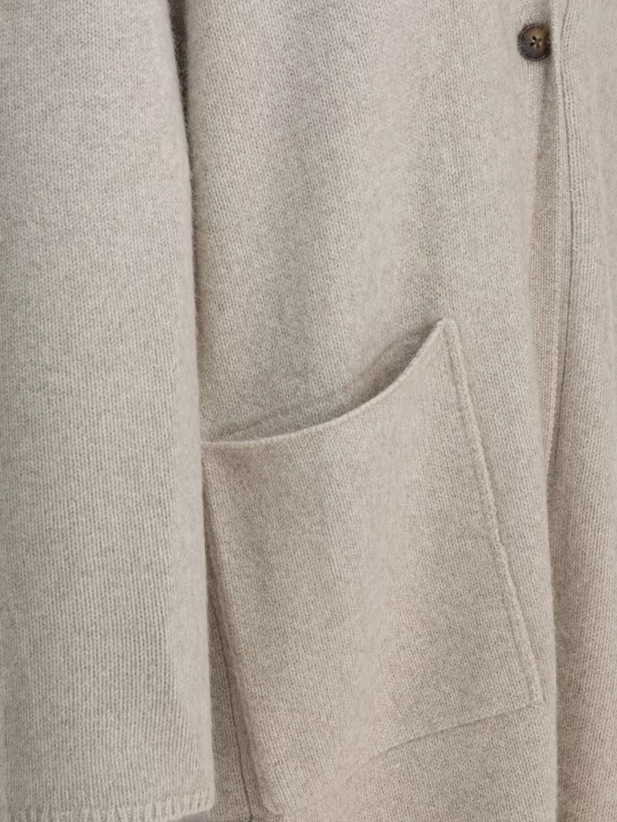 Loulou Studio Wool Yak Wool Long Cardigan