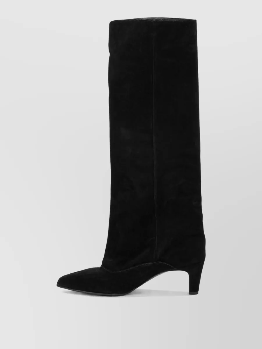 Strategia Suede Leather Ankle Boots