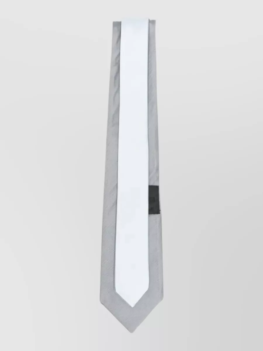 Givenchy Tie Pointed Tip Traditional Design Everyday In White