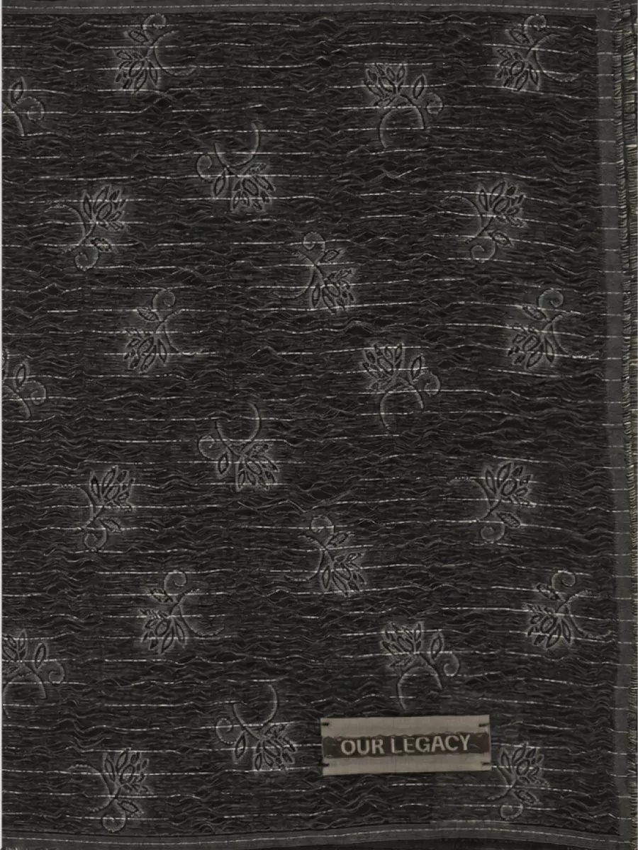 Our Legacy embroidered ornate scarf