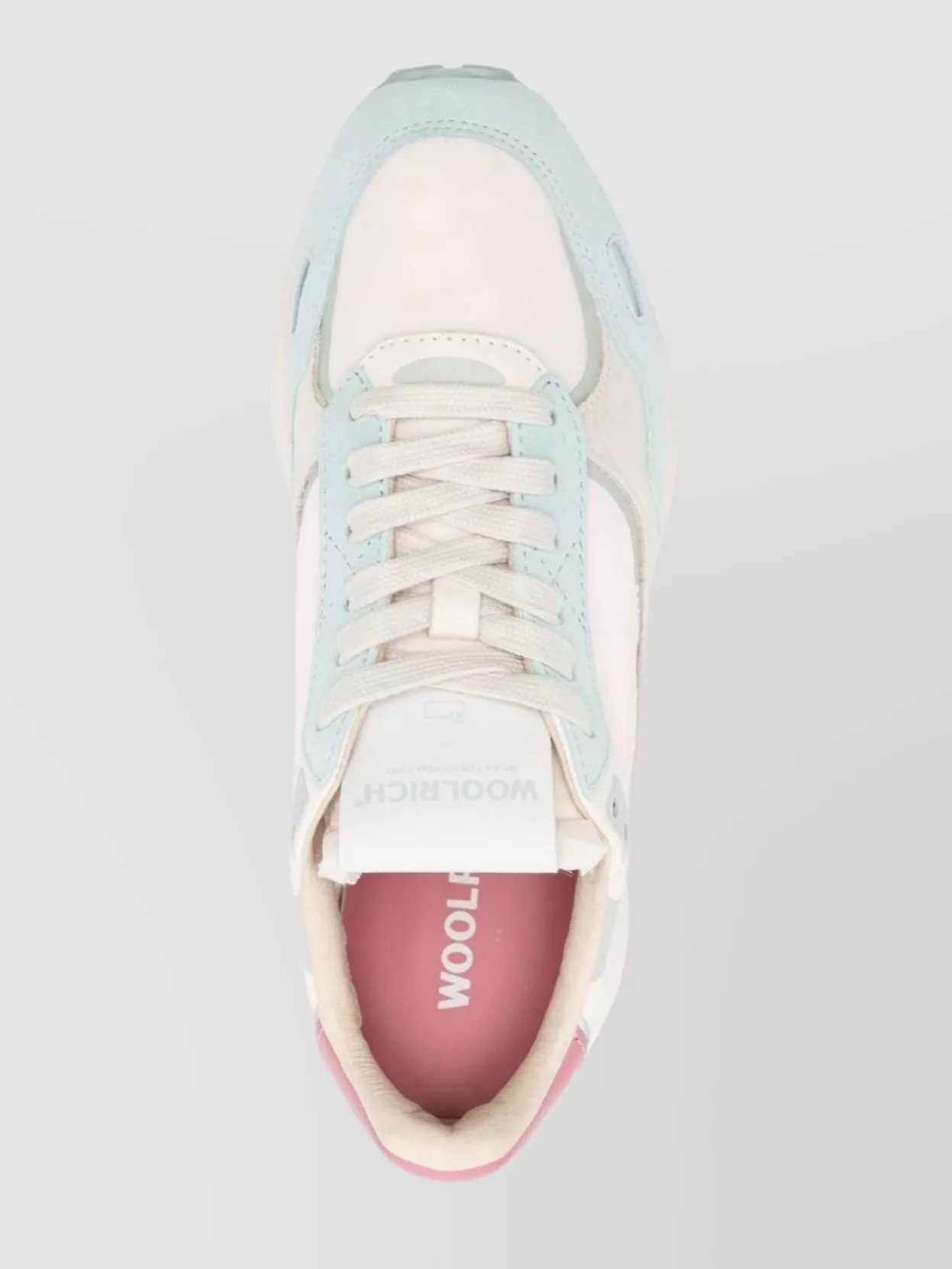 Woolrich Round Toe Low Top Sneakers With Vibram® Sole