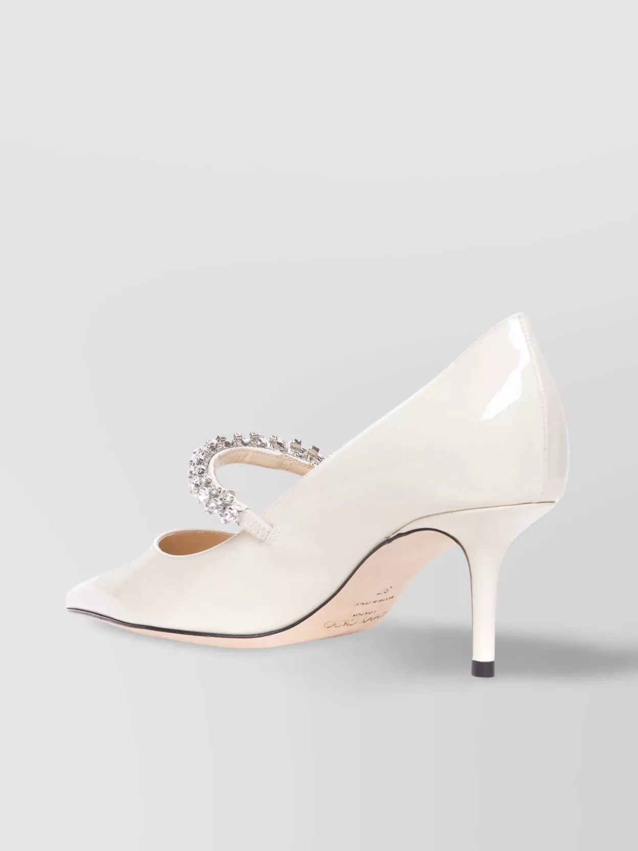 Jimmy Choo Crystal Strap Stiletto Pump