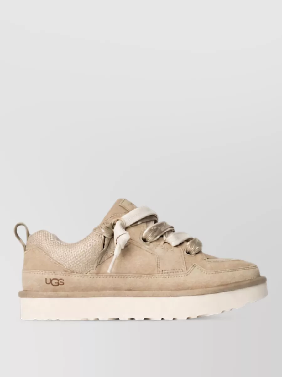 Ugg Leather Chunky Sneakers