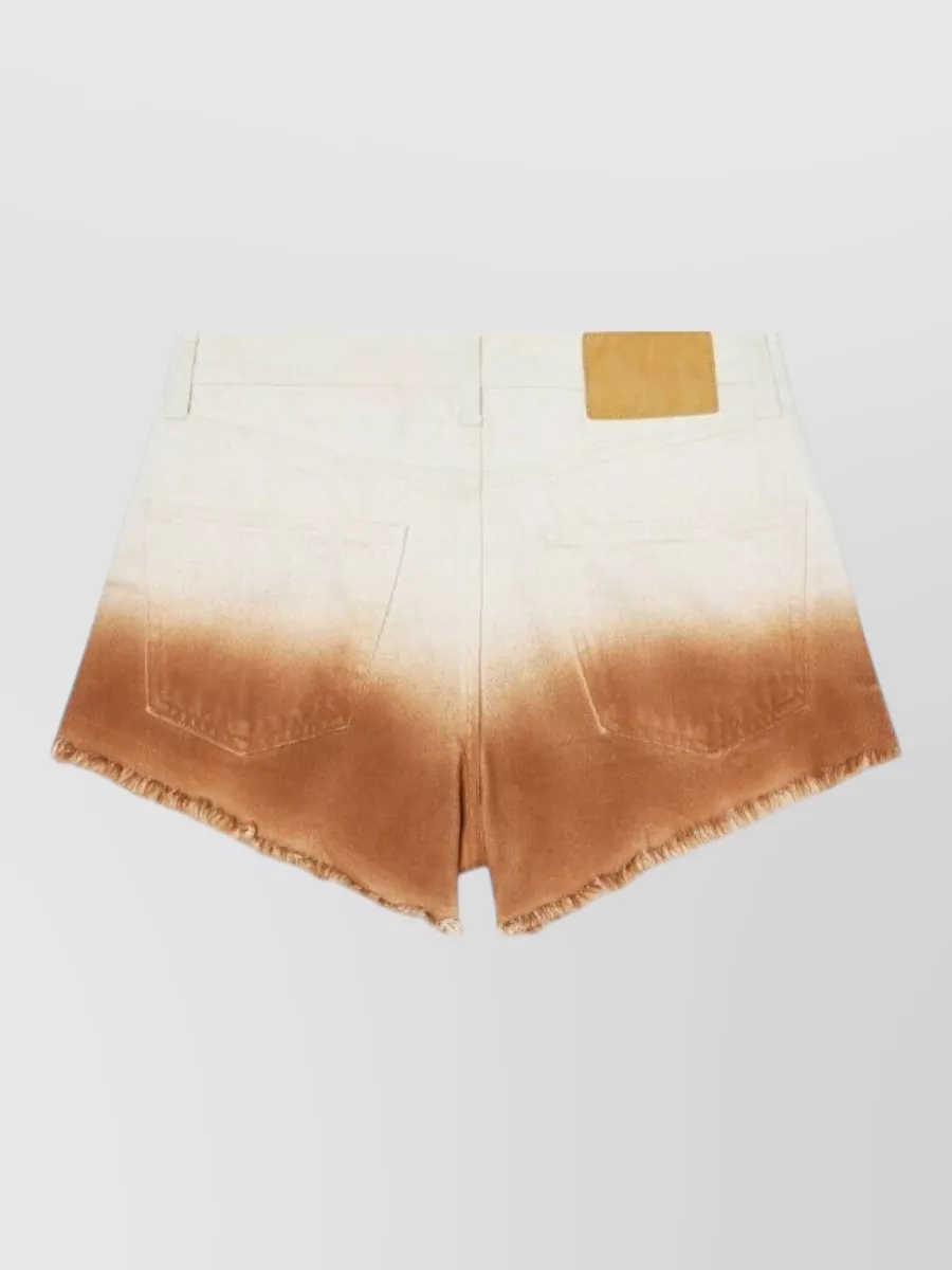 Alanui Denim Short Shorts