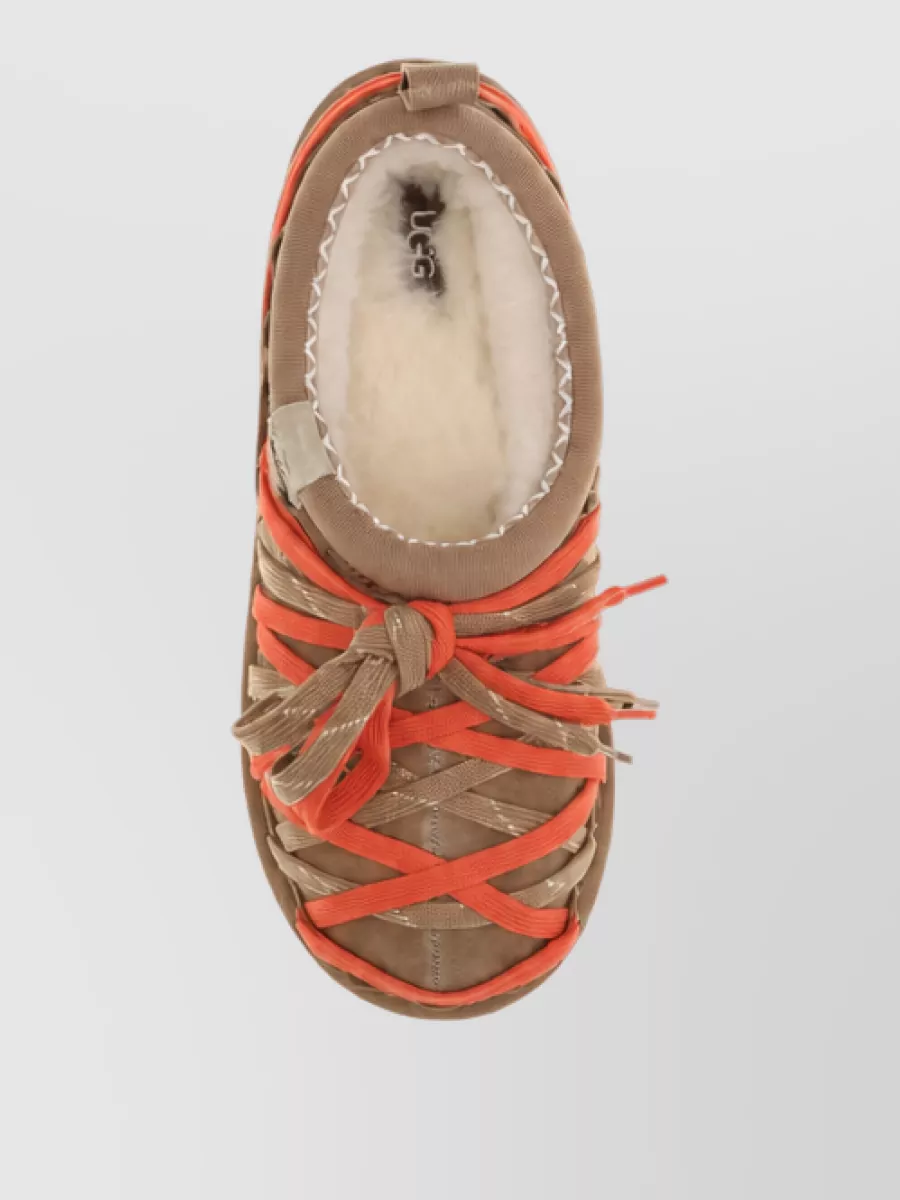 Ugg Suede Leather Strap-On Sandals