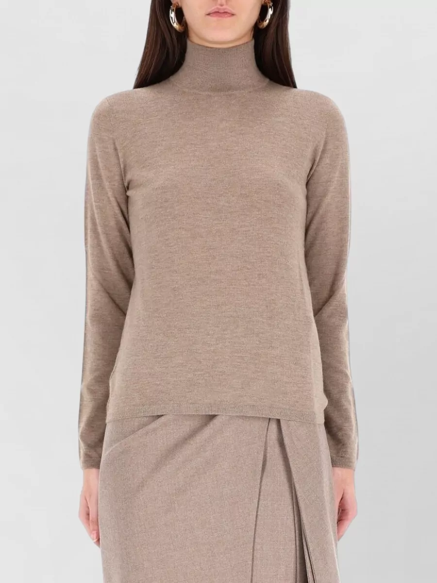 Max Mara Cashmere Turtleneck Midi Dress