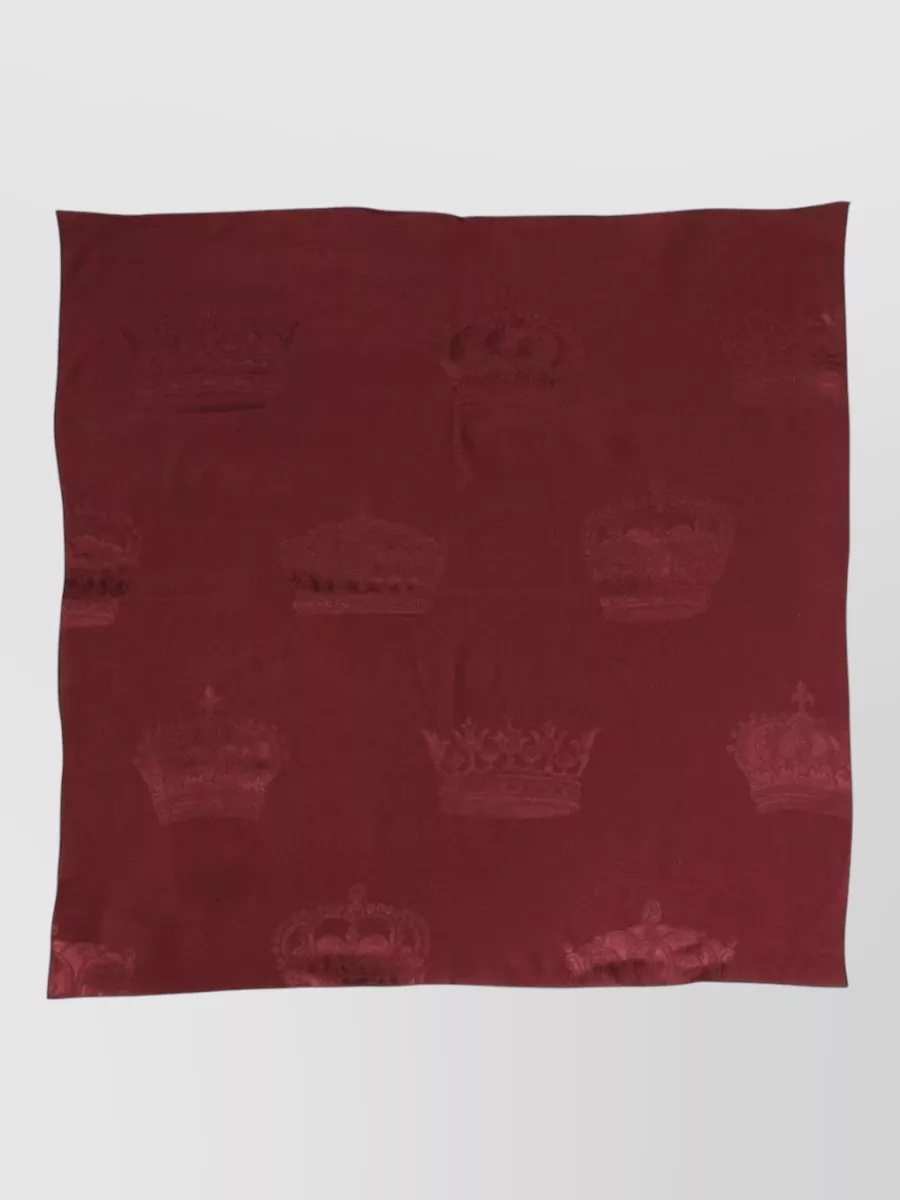 Dolce&Gabbana silk printed square scarf
