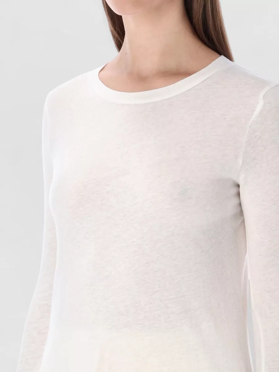 American Vintage Long Sleeve Cotton Jersey Top