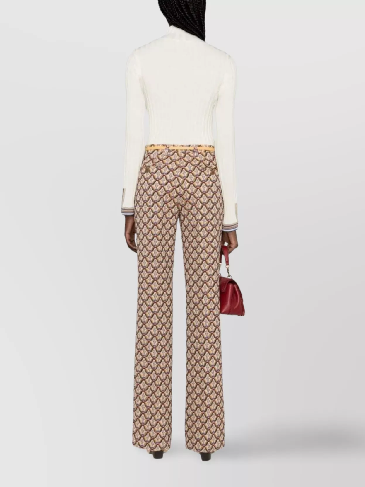 Etro Sophisticated Wool Blend Turtleneck Sweater