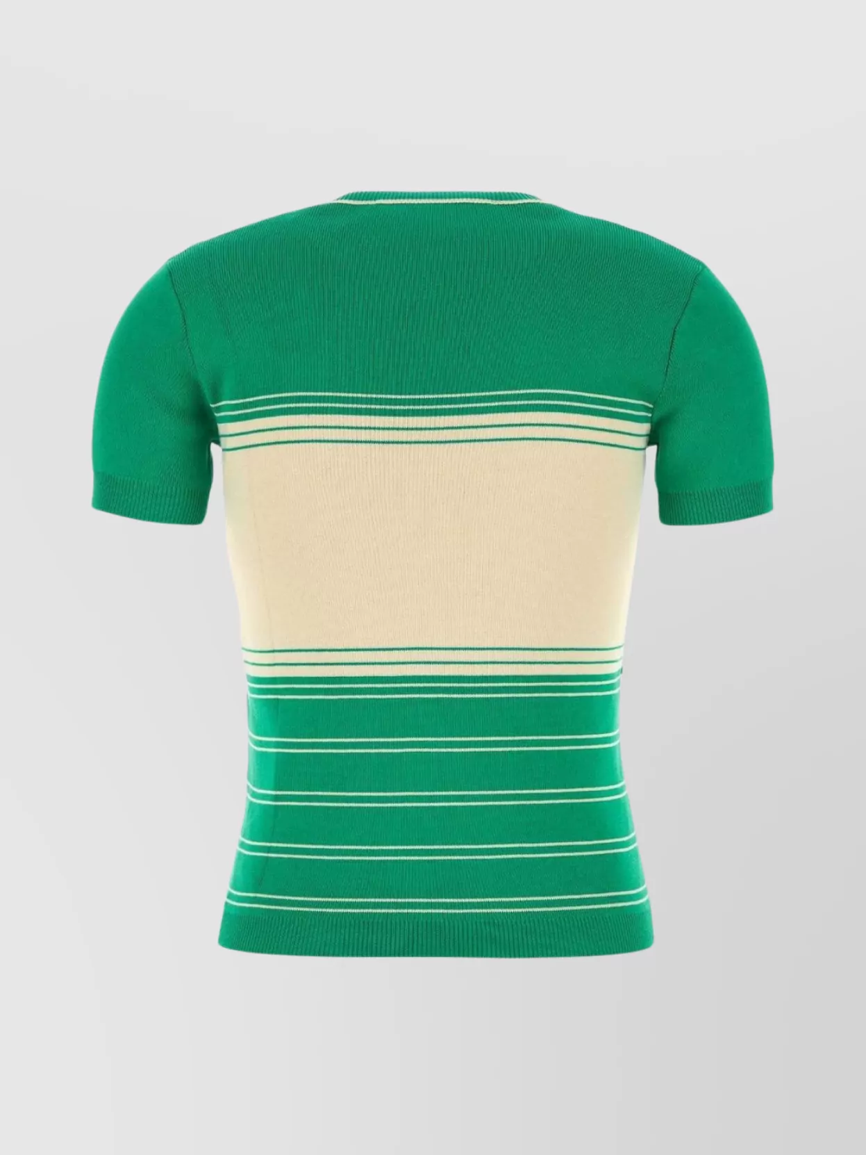 Valentino Garavani Cotton Sweater With Crew Neck And Stripes