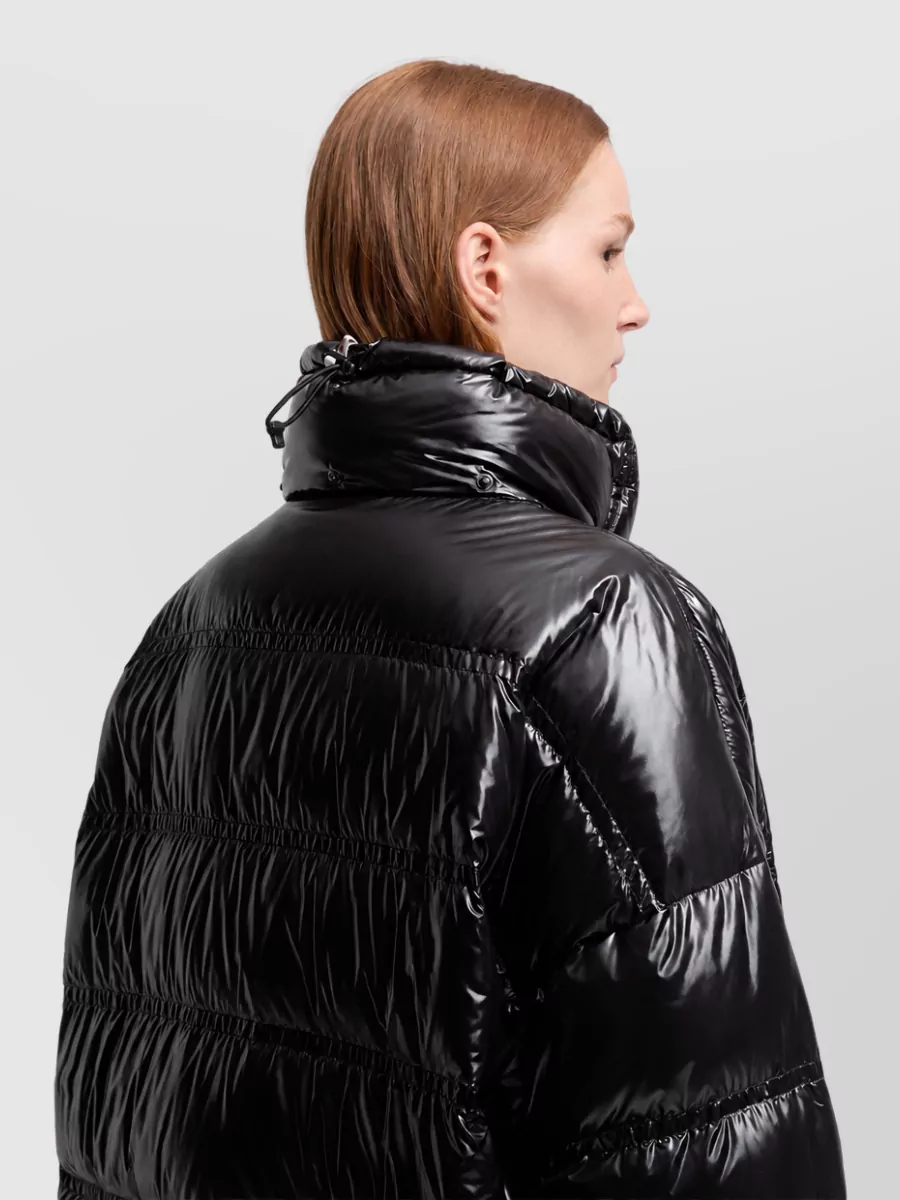 Moncler Down Hooded Long Coat