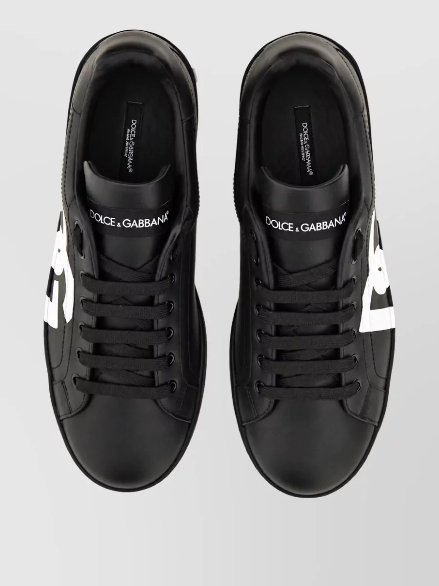 Dolce&Gabbana Leather Portofino Sneakers