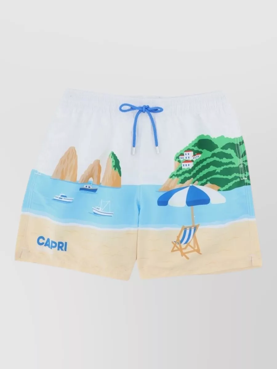 Mc2 Saint Barth Printed swim shorts