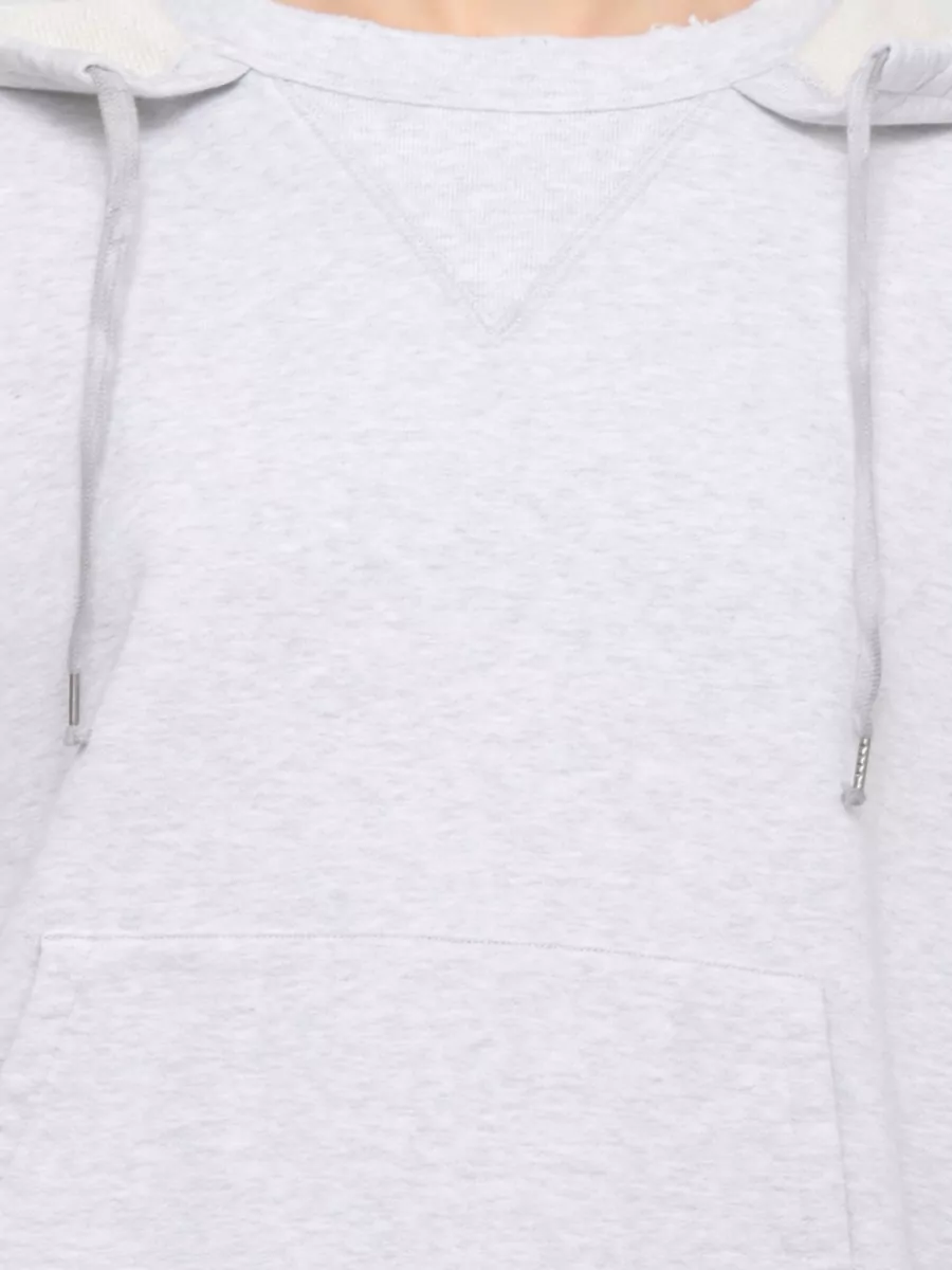 Maison Margiela Ribbed Trim Hoodie