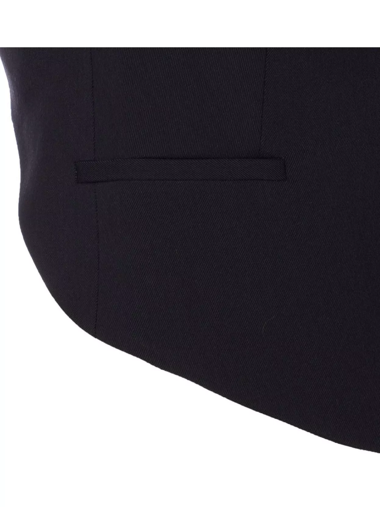 Twin-Set Sleeveless V-Neckline Jacket Back Slit