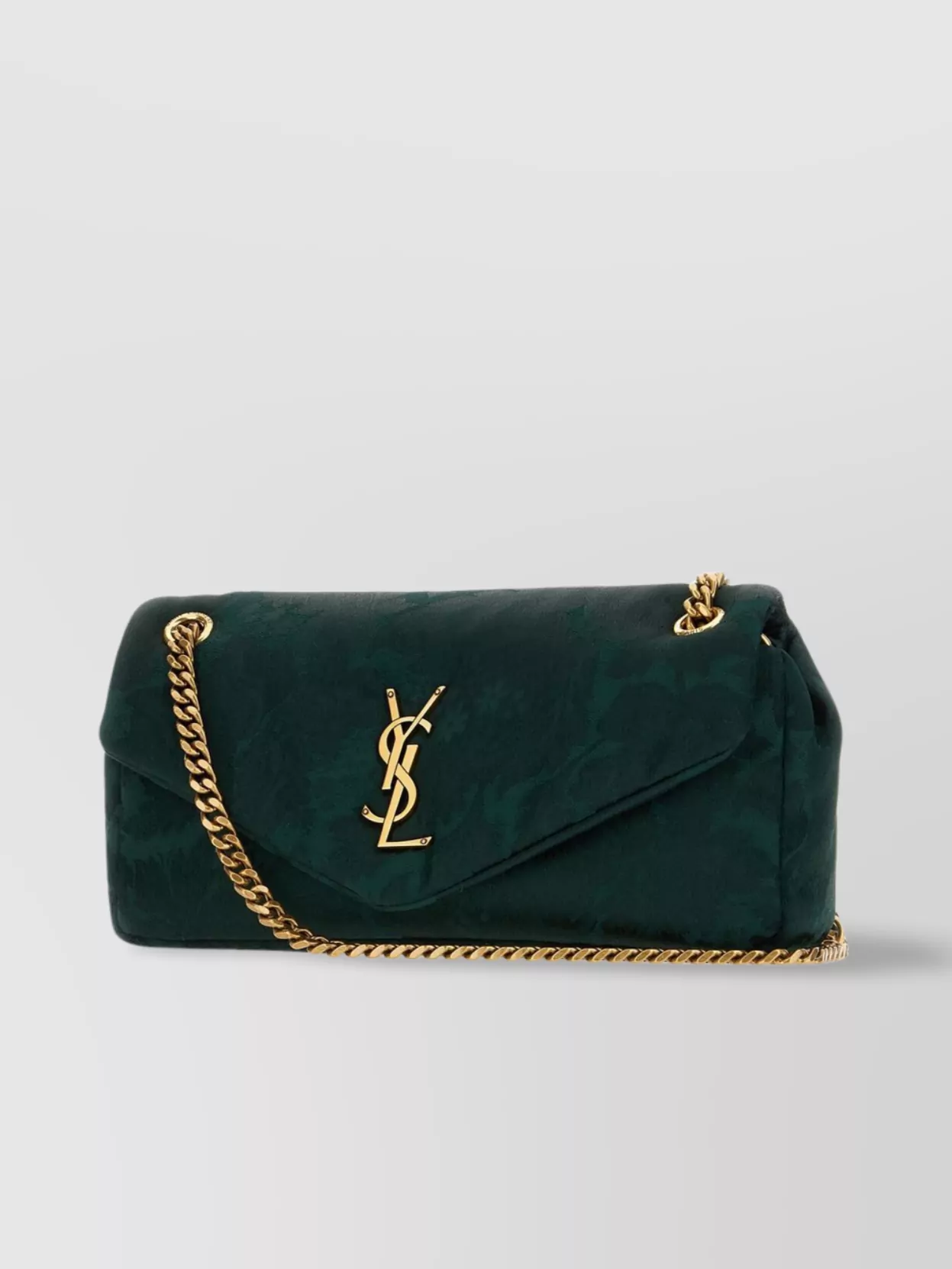 Saint Laurent Jacquard Small Calypso Shoulder Bag