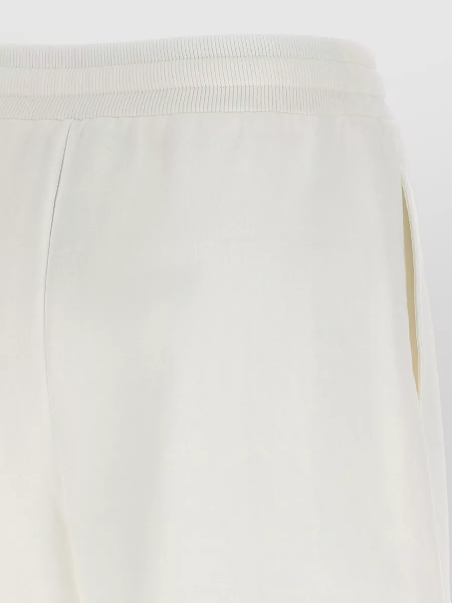 Dolce&Gabbana Cotton Fleece Wide-Leg Shorts