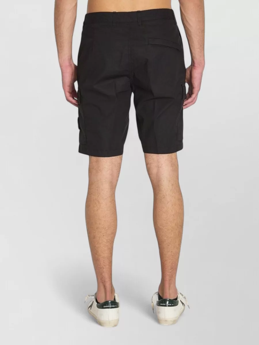 Stone Island Stretch Cotton Bermuda Shorts Regular Fit